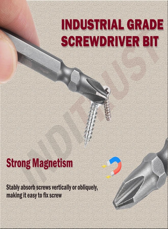 Inditrust PH2 Bits Screwdriver Plus and Minus Bit, Shape +/- (10 BITS) - Image 5